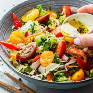 Balde de salada gostoso para você comer em grande volume e não engordar