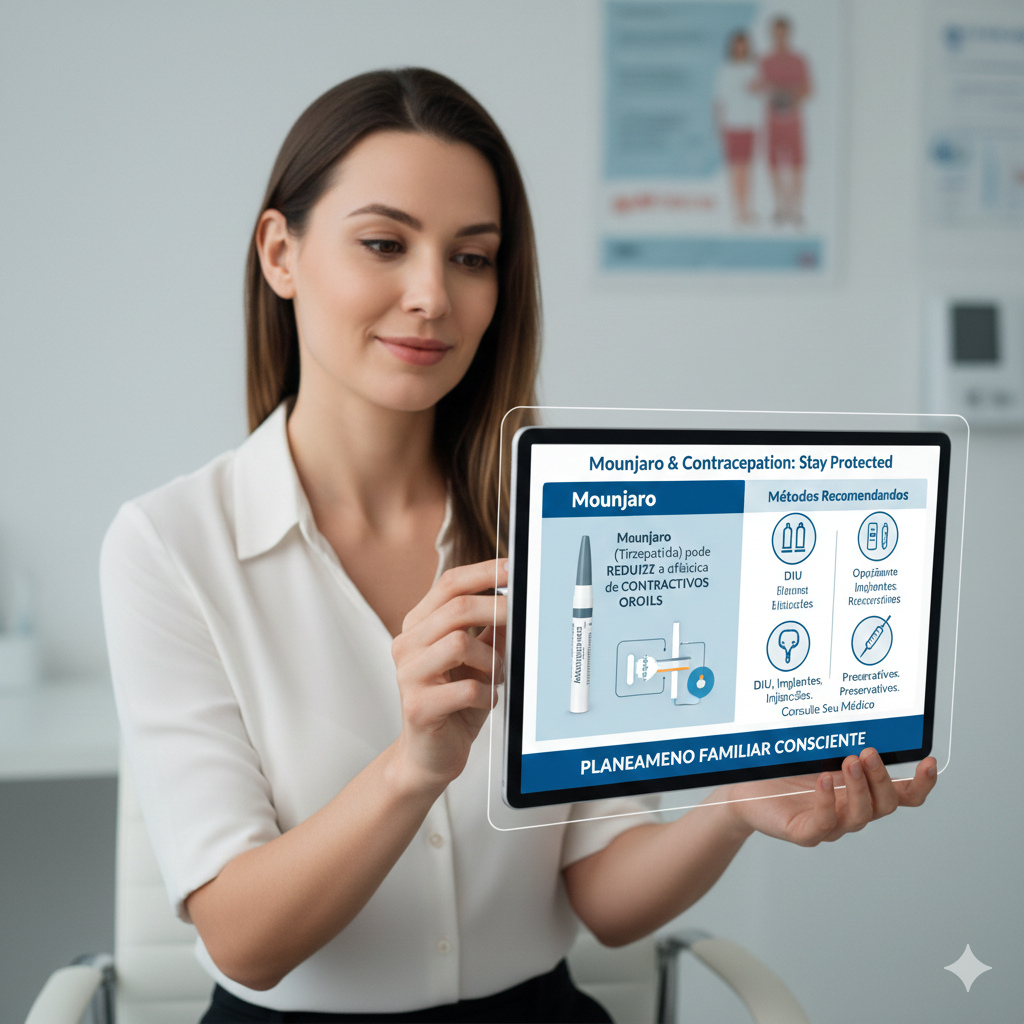 Como não engravidar com Mounjaro