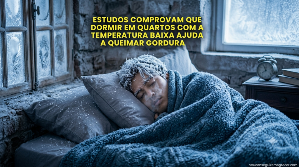 Estudos Comprovam: Dormir em Quarto com a Temperatura Baixa Ajuda a Queimar Gordura