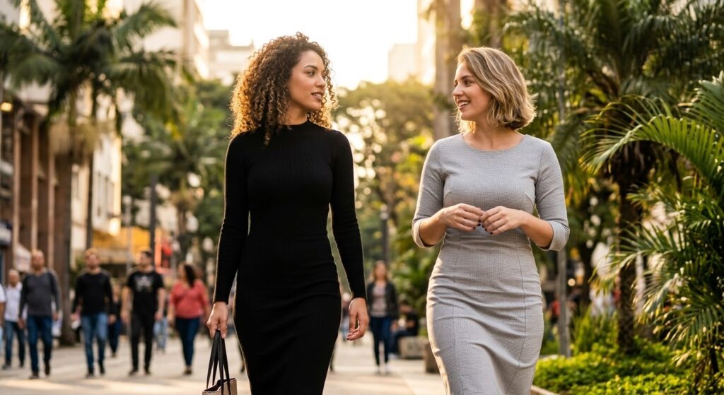 Por que roupa preta emagrece? Desvendamos o mistério científico desse truque visual!